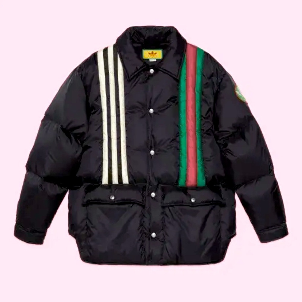 Gucci x Adidas Puffer Coaches Jacket